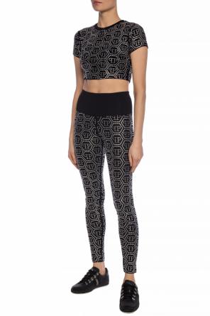 Crystal-embellished leggings, zdjęcie 2 Crystal-embellished leggings od Philipp Plein